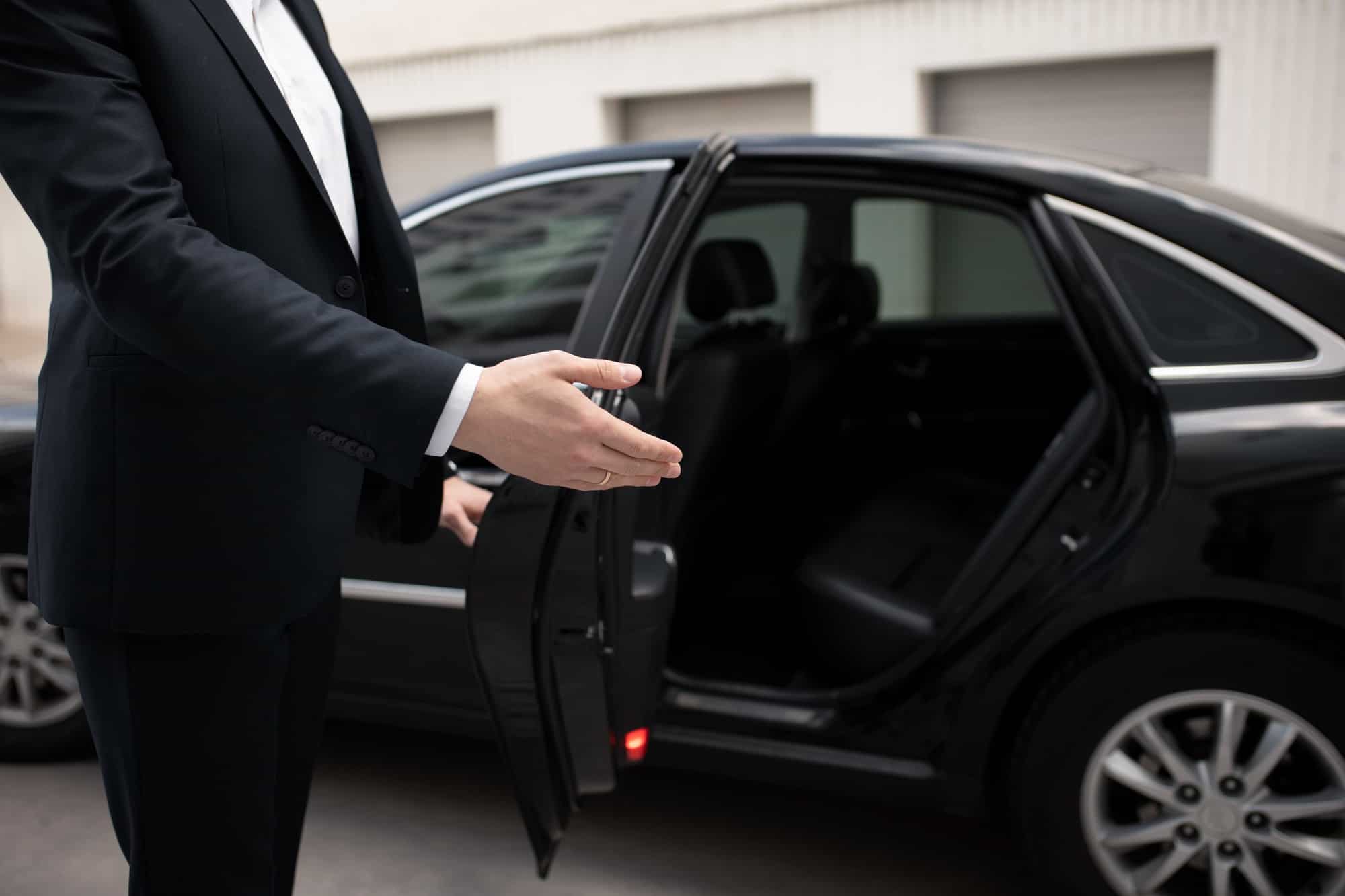 Professional taxi driver in Ghent